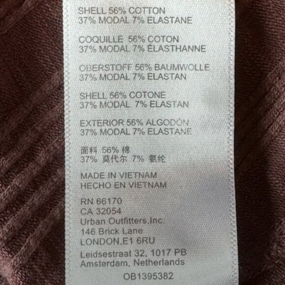 🍄 50% OFF - Brown-Mauve Button-Up Women's Top - Picture 9 of 9